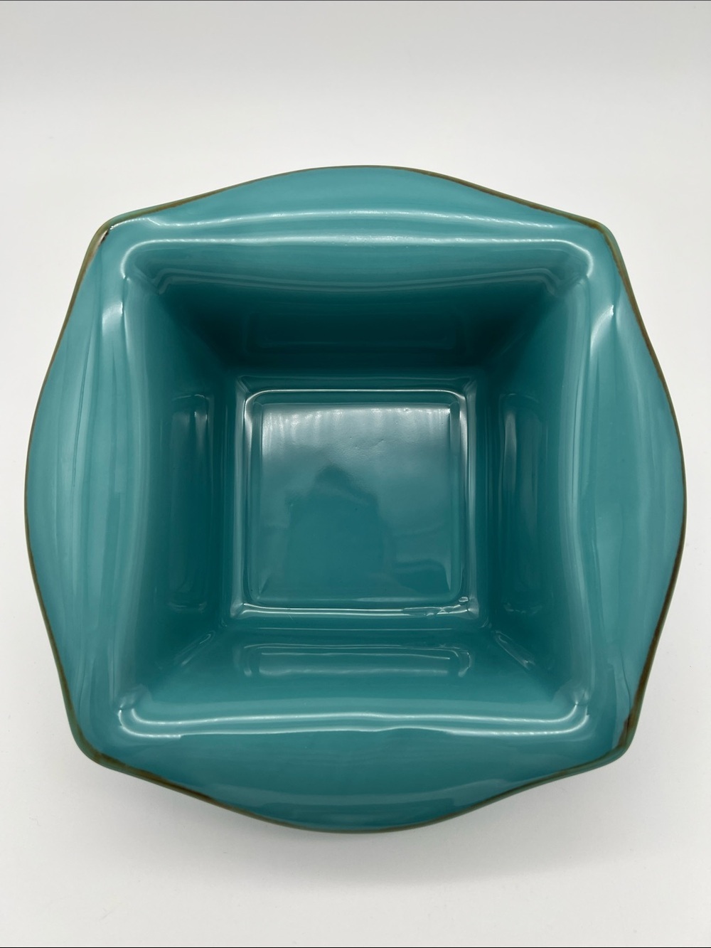 Southern Living at Home Tuscan Everyday Baker Square Baking Dish Teal (Set of 2) - Picture 8 of 15
